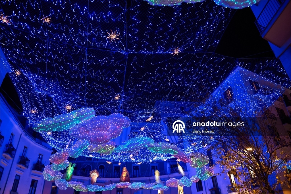 Итальянский Салерно засиял к Новому году  6