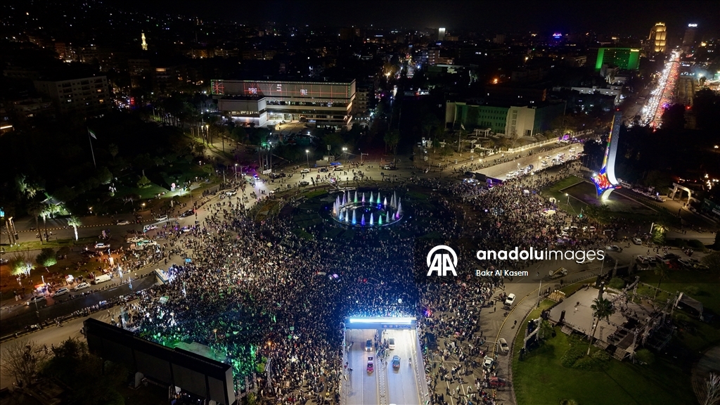 Damascus celebrates first anniversary of Baath Regime’s fall