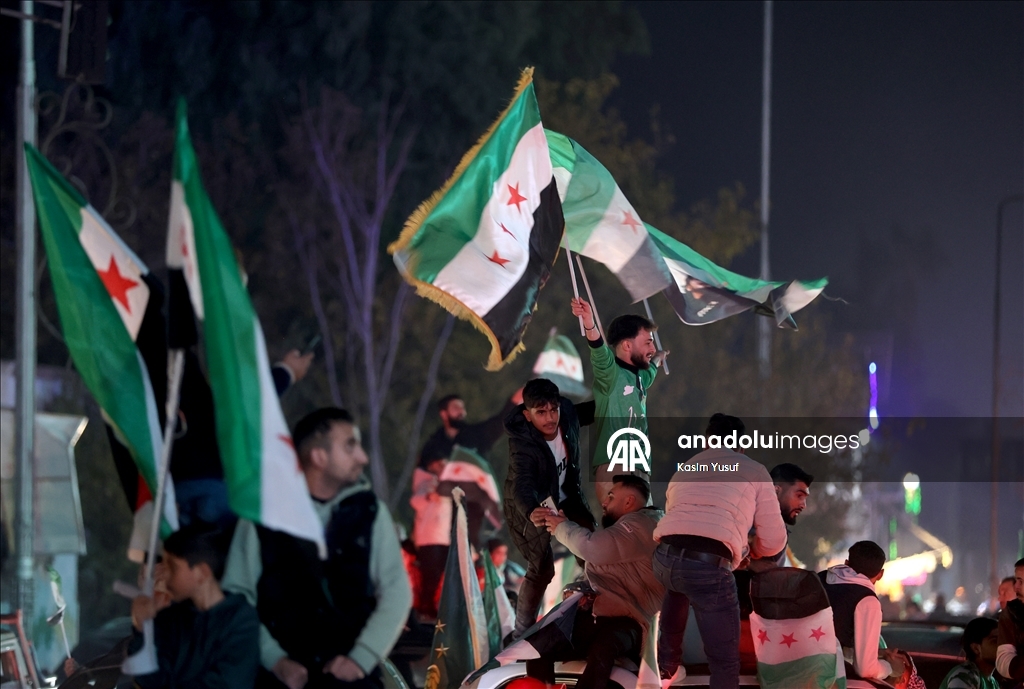 Aleppo celebrates first anniversary of Baath Regime’s fall