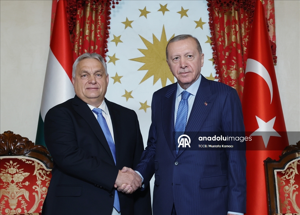 Cumhurbaşkanı Erdoğan, Macaristan Başbakanı Orban'ı kabul etti