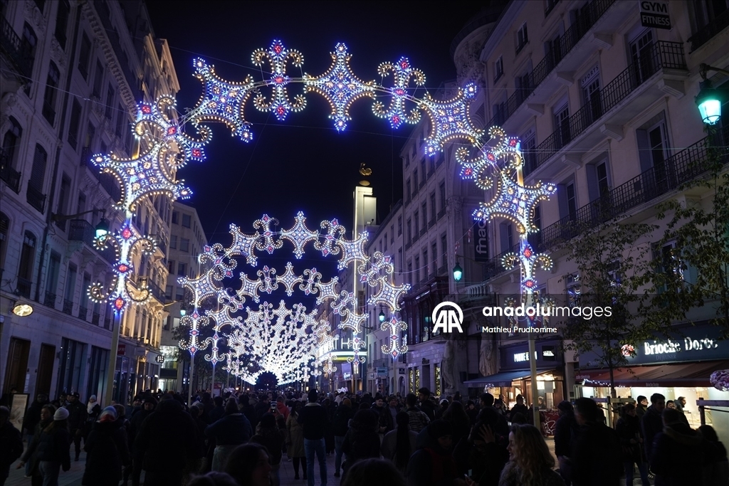 Фестиваль света в Лионе  2