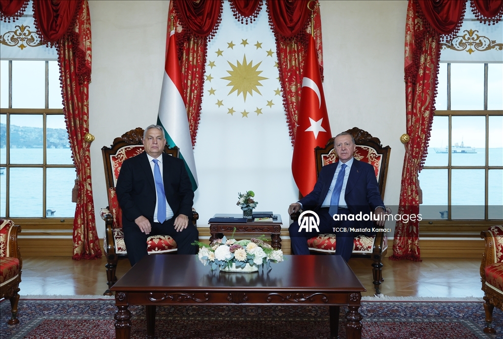 Cumhurbaşkanı Erdoğan, Macaristan Başbakanı Orban'ı kabul etti