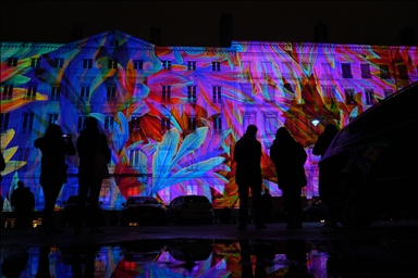 Фестиваль света в Лионе 