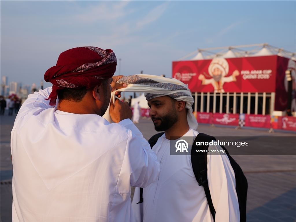 Arab Cup fans flock to the historic bazaar Souq Waqif in Doha
