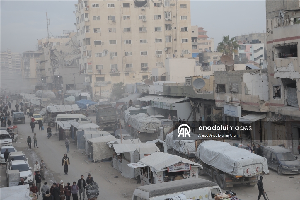 Гуманитарные грузы продолжают поступать в Газу