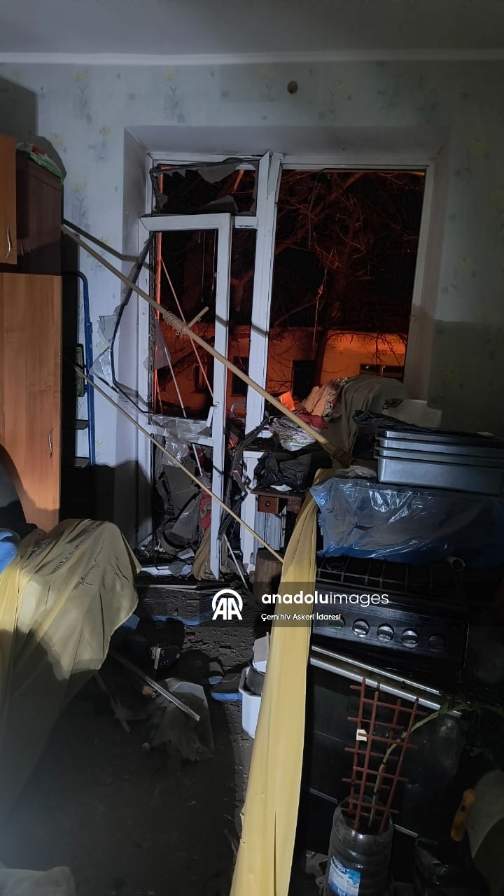 В Чернигове падение дрона повредило жилой дом: есть пострадавшие