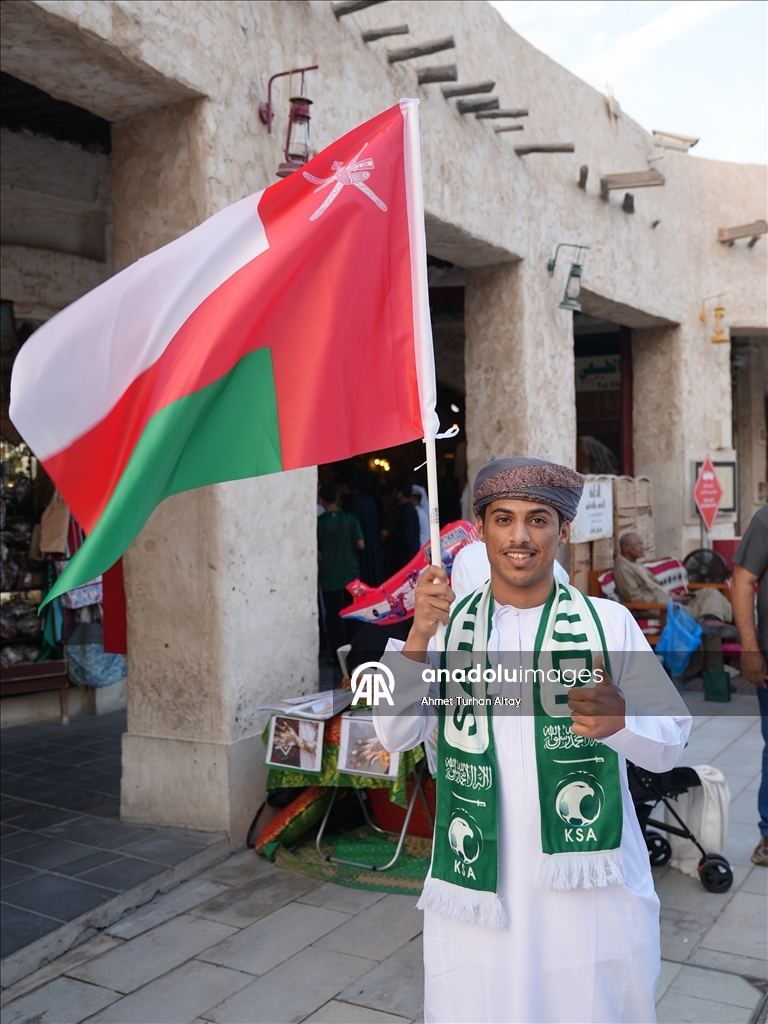 Arab Cup fans flock to the historic bazaar Souq Waqif in Doha