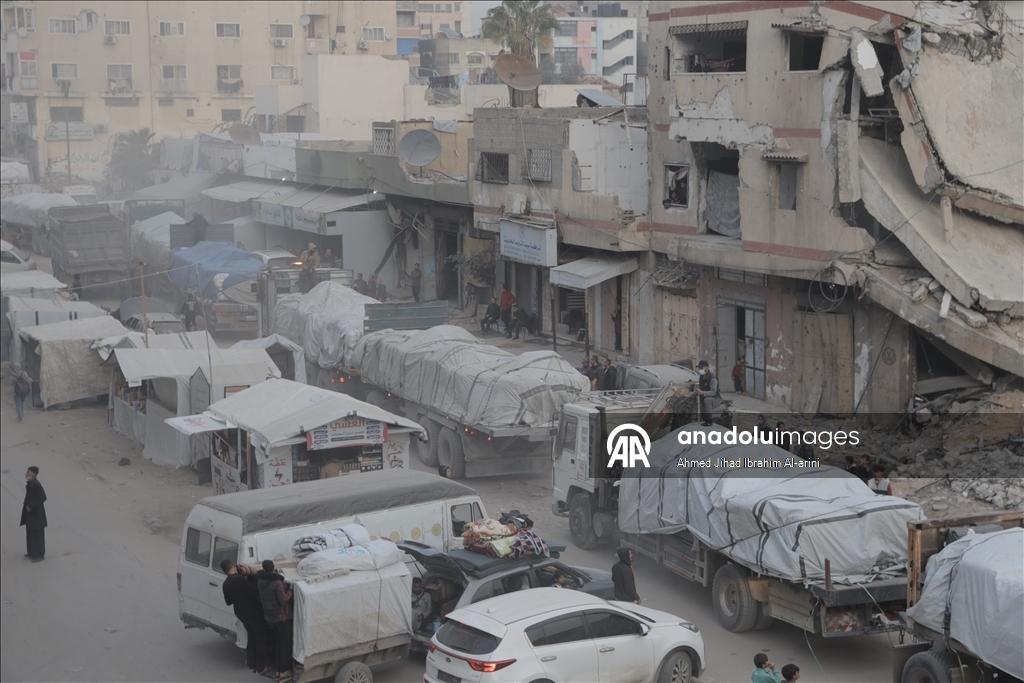 Гуманитарные грузы продолжают поступать в Газу