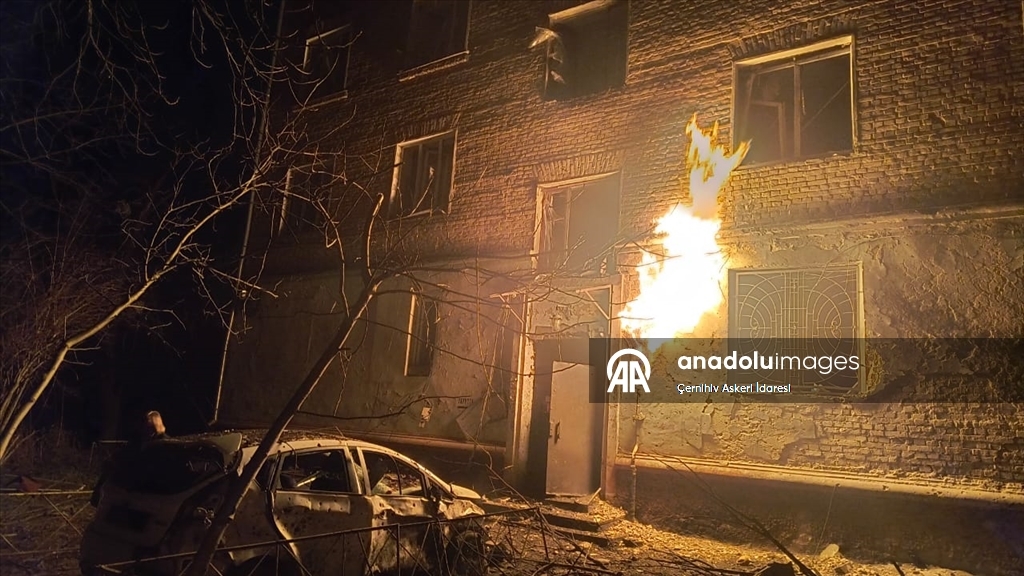 В Чернигове падение дрона повредило жилой дом: есть пострадавшие