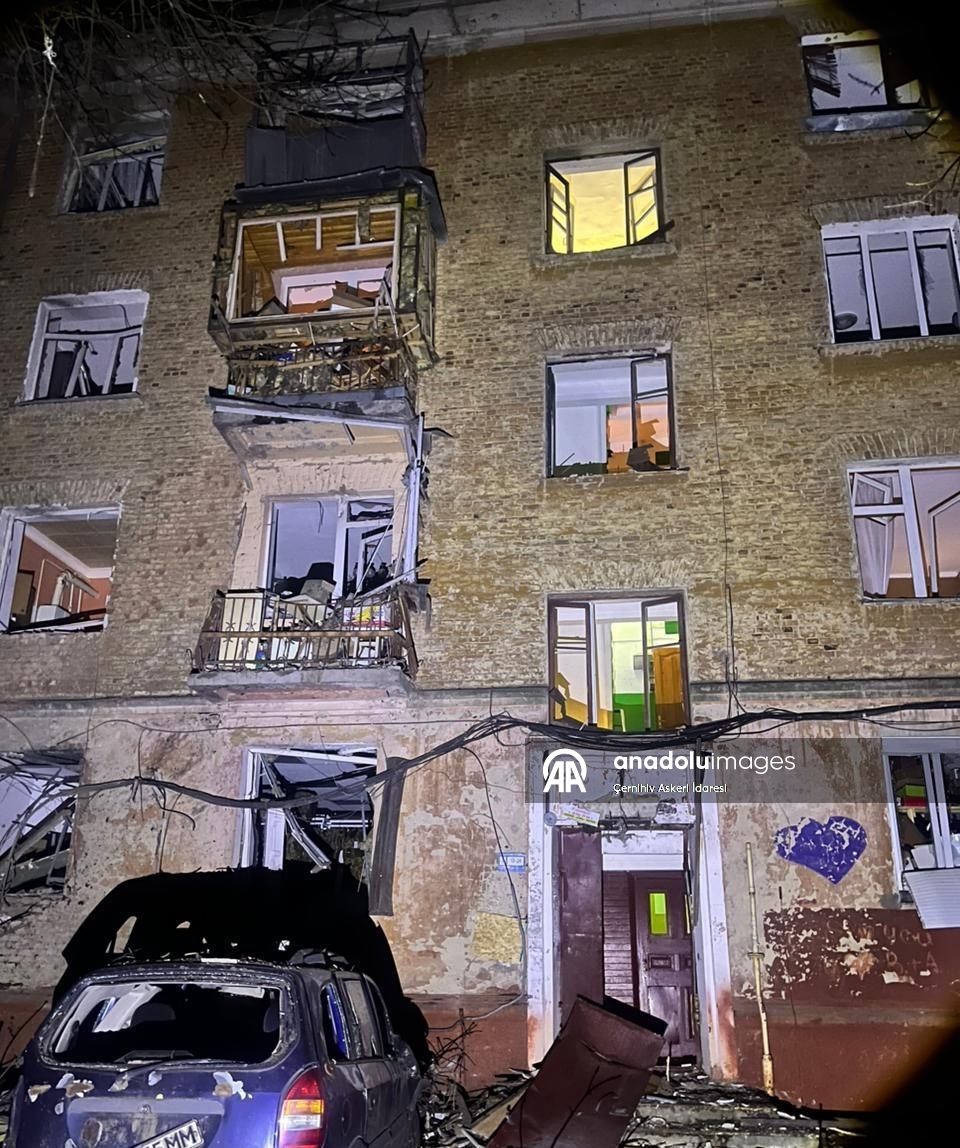 В Чернигове падение дрона повредило жилой дом: есть пострадавшие