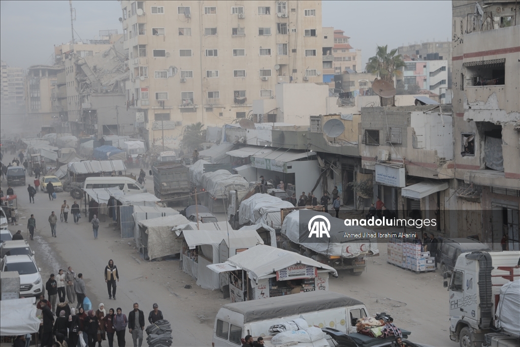 Гуманитарные грузы продолжают поступать в Газу