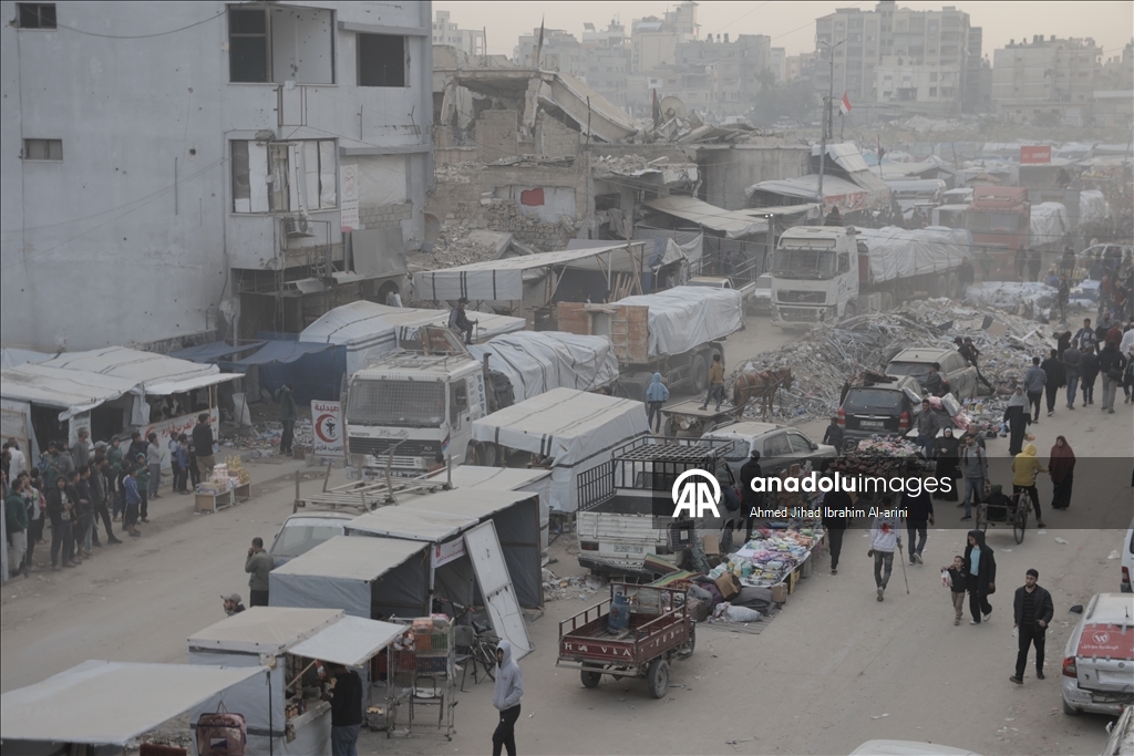 Гуманитарные грузы продолжают поступать в Газу