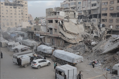 Гуманитарные грузы продолжают поступать в Газу