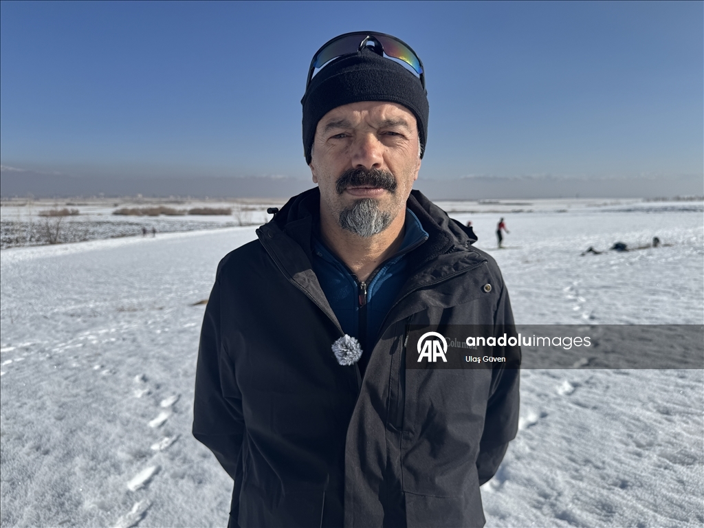 Kaşûvanên ji Hekariyê li ser berfê xwe ji pêşbirkan ra amade dikin