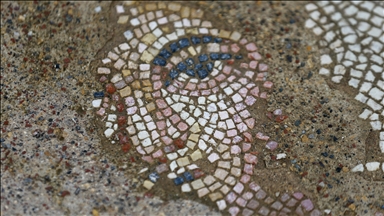 Hadrianopolis Antik Kenti'nde zemini mozaiklerle süslenmiş kabul salonu gün yüzüne çıkarıldı