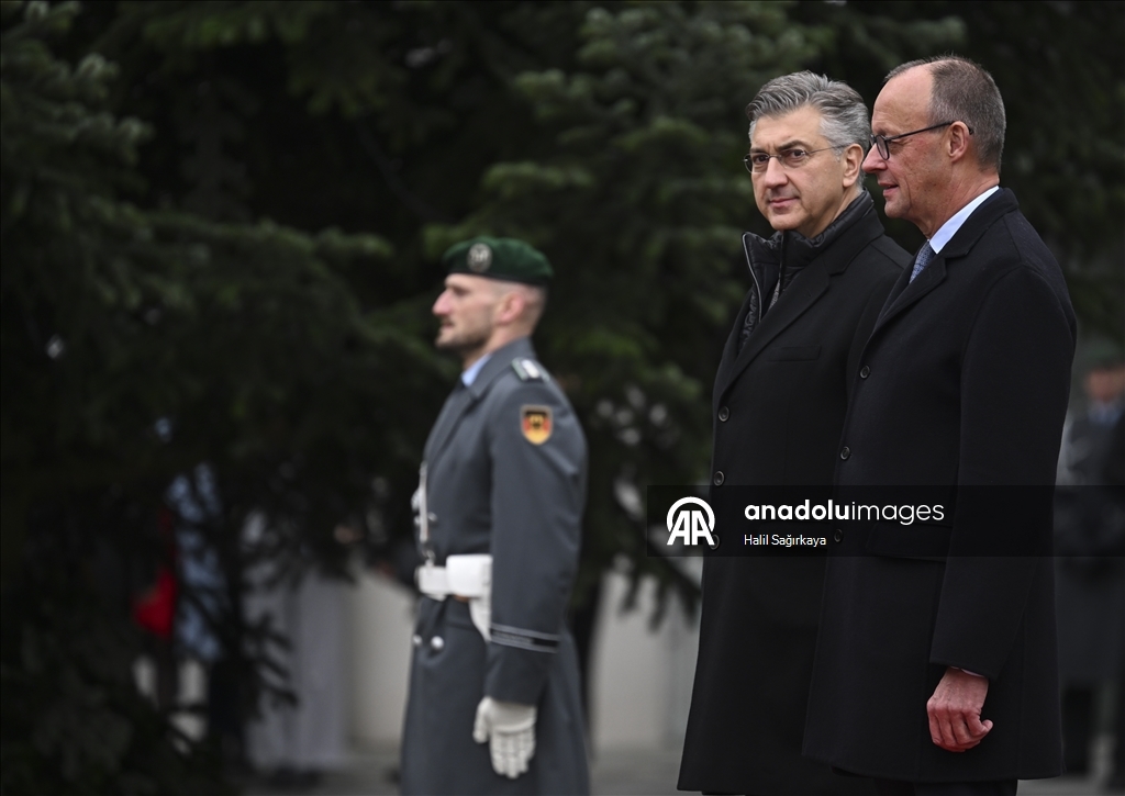 Премьер-министр Хорватии Андрей Пленкович в Германии