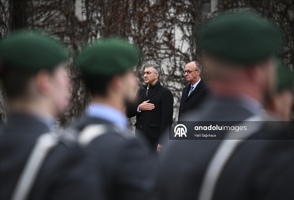 Премьер-министр Хорватии Андрей Пленкович в Германии