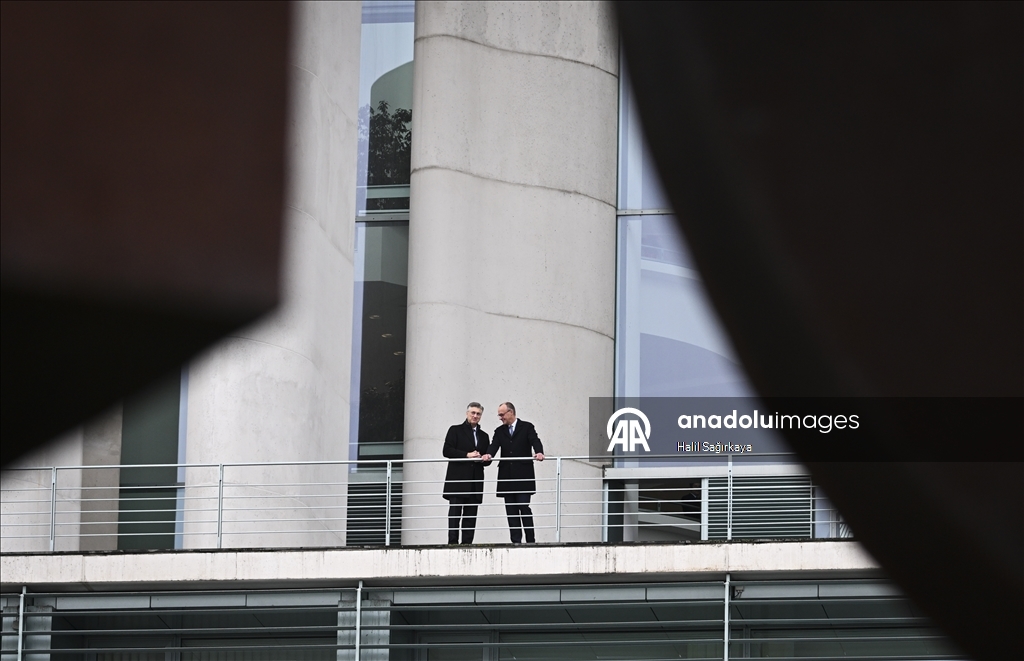 Премьер-министр Хорватии Андрей Пленкович в Германии