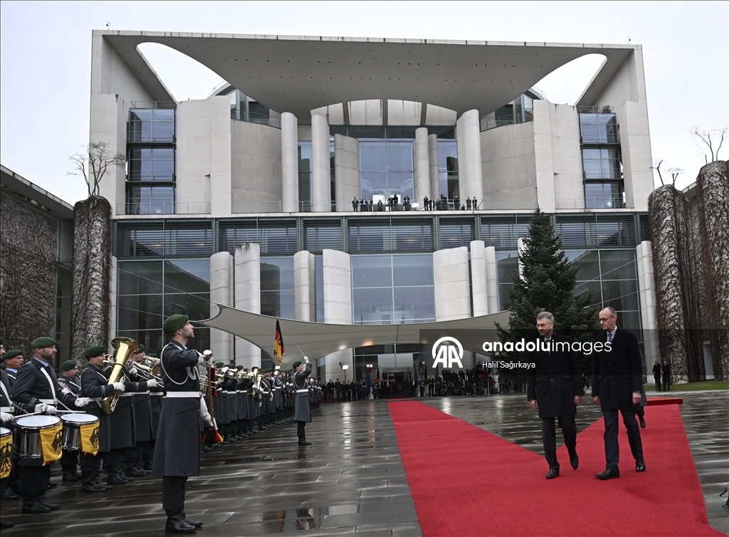 Премьер-министр Хорватии Андрей Пленкович в Германии