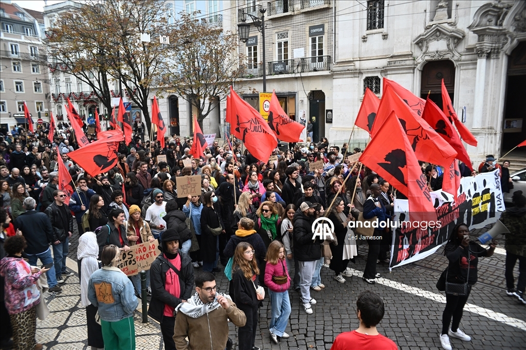 Portekiz'de 12 yıl aradan sonra ilk kez genel greve gidildi