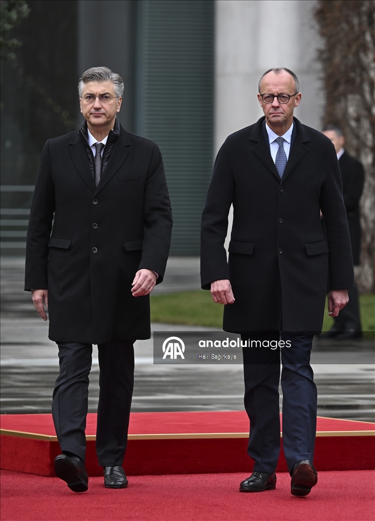 Премьер-министр Хорватии Андрей Пленкович в Германии