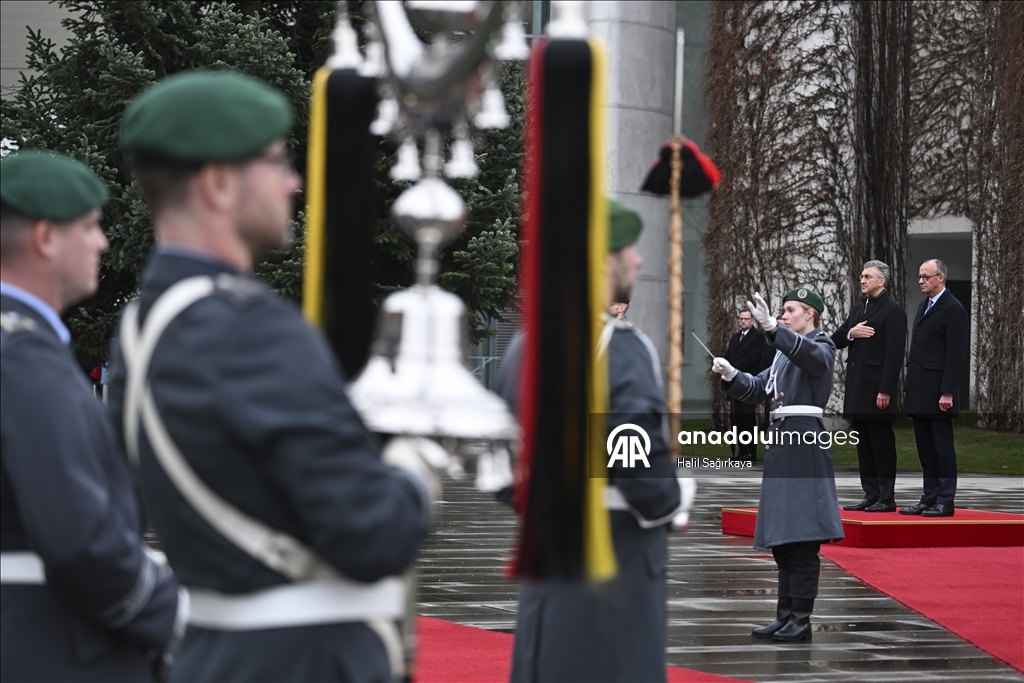 Премьер-министр Хорватии Андрей Пленкович в Германии