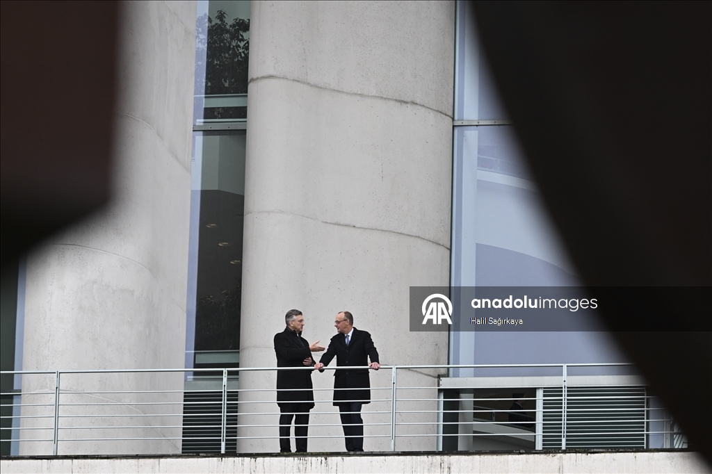 Премьер-министр Хорватии Андрей Пленкович в Германии