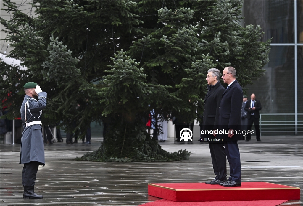 Премьер-министр Хорватии Андрей Пленкович в Германии