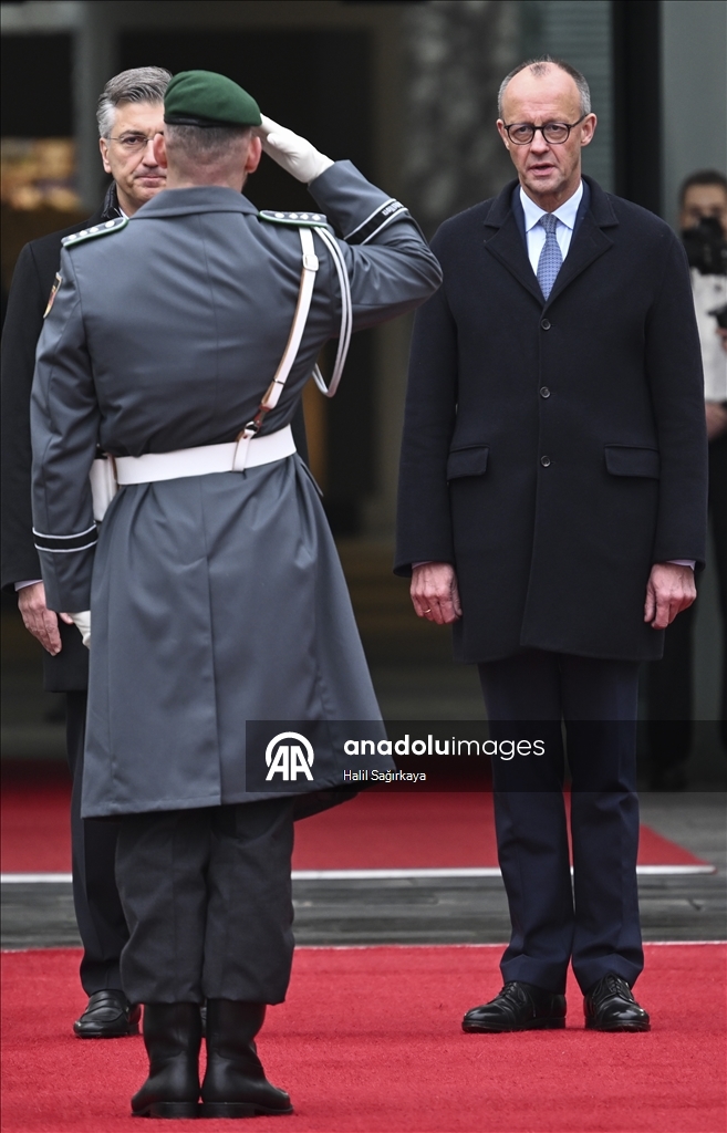 Премьер-министр Хорватии Андрей Пленкович в Германии