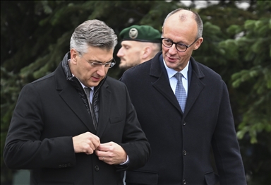 Премьер-министр Хорватии Андрей Пленкович в Германии