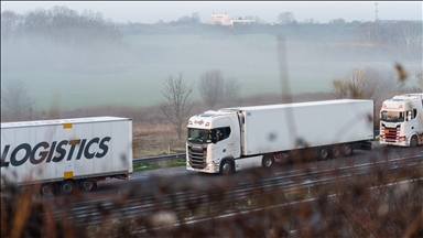 Bulgaristan'ın Kapitan Andreevo sınır kapısında 15 kilometrelik tır kuyruğu