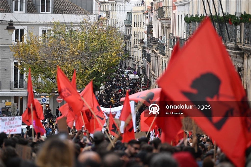 В Португалии впервые за 12 лет прошла всеобщая забастовка