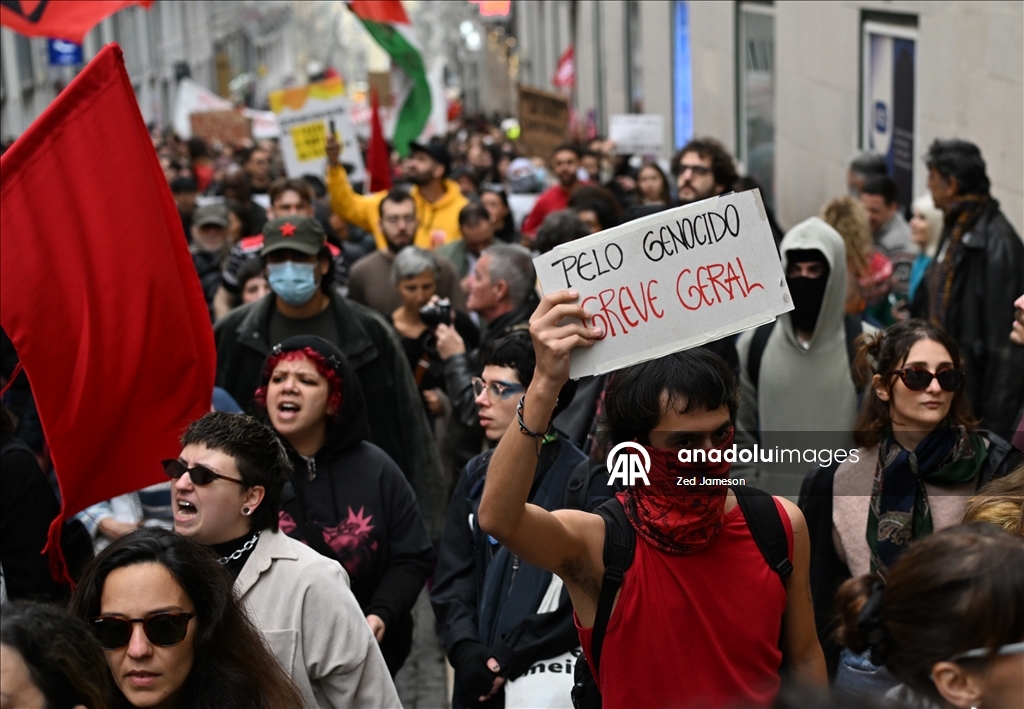 В Португалии впервые за 12 лет прошла всеобщая забастовка