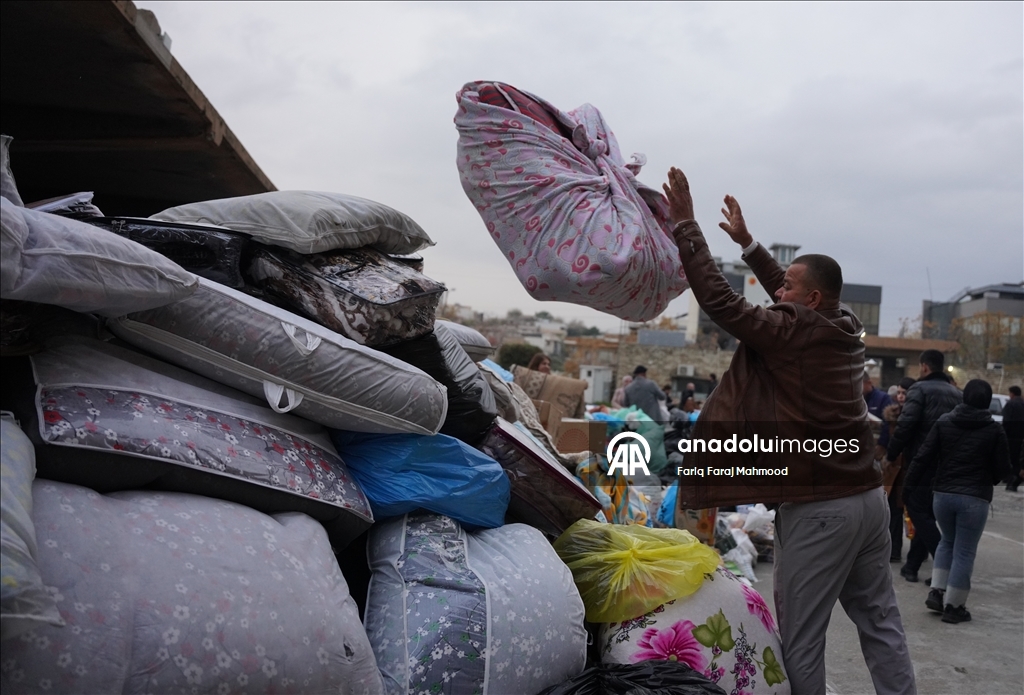 Irak'taki sel mağdurları için yardım kampanyası yapıldı