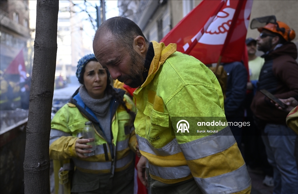 В Мадриде полиция разогнала акцию протеста лесных пожарных
