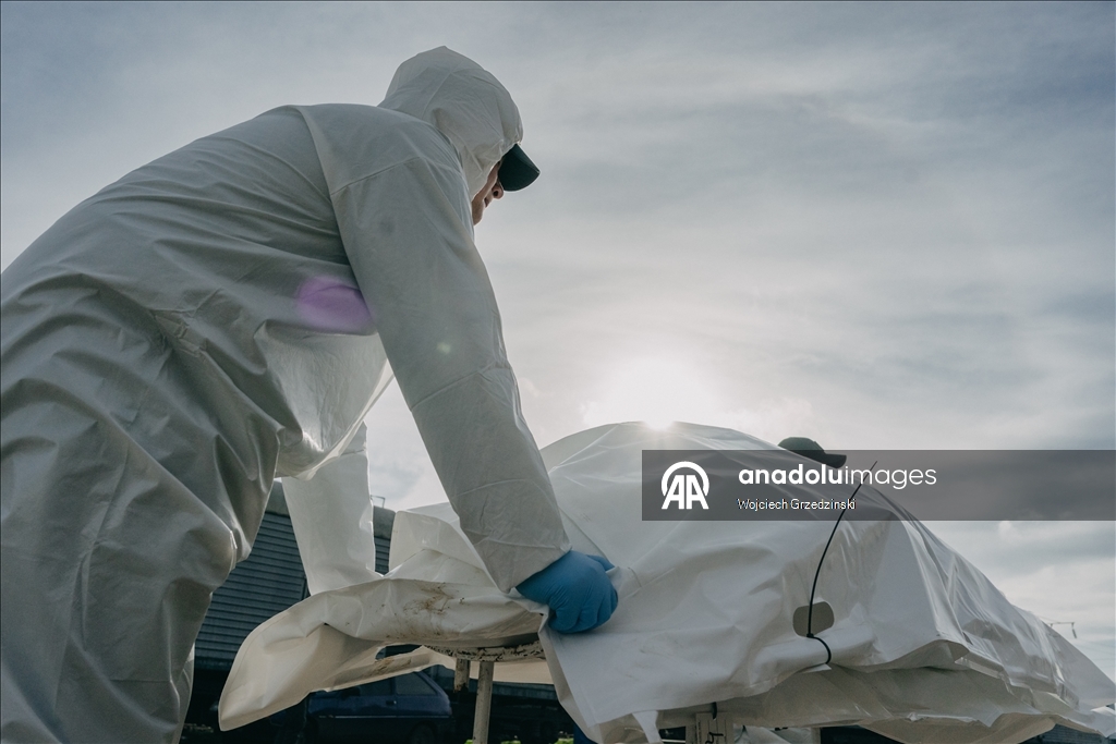 В Одессе судебные медики продолжают работу по идентификации украинских военнослужащих