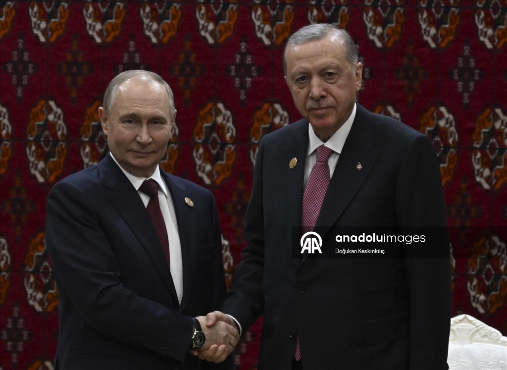 Президент Турции Реджеп Тайип Эрдоган провел встречу с российским коллегой Владимиром Путиным