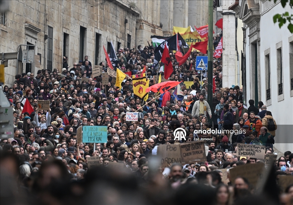 В Португалии впервые за 12 лет прошла всеобщая забастовка