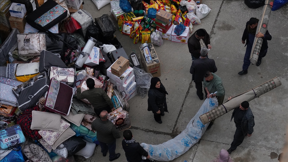 Irak'taki sel mağdurları için yardım kampanyası yapıldı