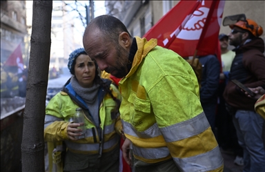 В Мадриде полиция разогнала акцию протеста лесных пожарных