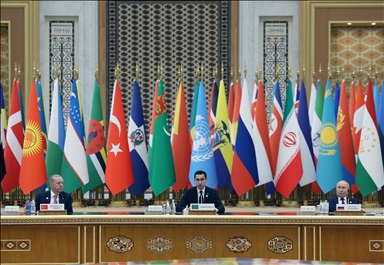 Президент Эрдоган участвует в Международном форуме мира и доверия в Ашхабаде