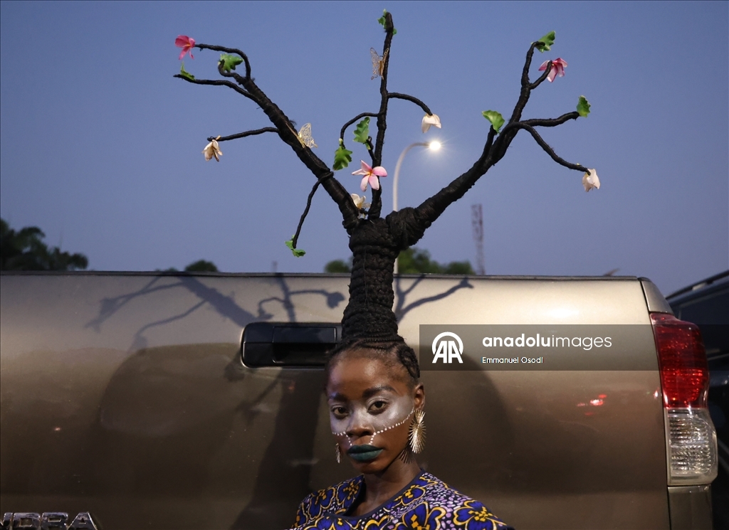 Nijerya’da “Afro Saç Kültürü ve Güzellik Festivali” düzenlendi