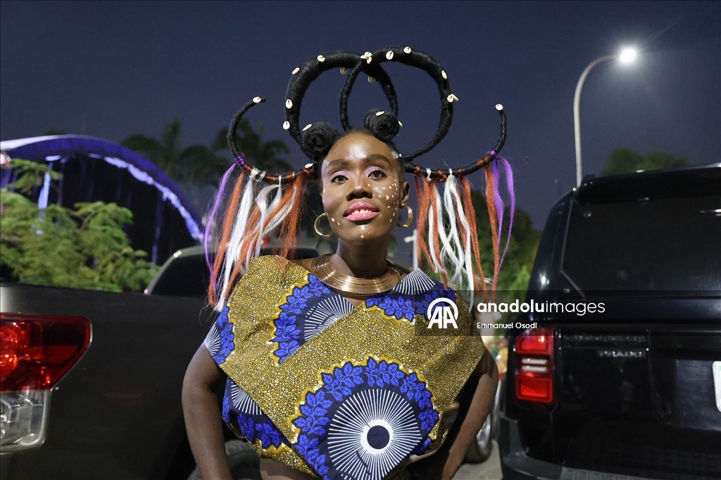 Nijerya’da “Afro Saç Kültürü ve Güzellik Festivali” düzenlendi