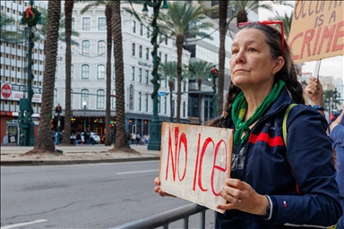 В США прошли протесты против операции по депортации мигрантов «Catahoula Crunch»