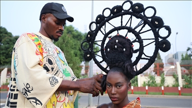 Nijerya'da Afro Saç Kültürü ve Güzellik Festivali düzenlendi