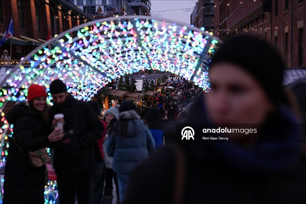 Рождественская ярмарка в Торонто