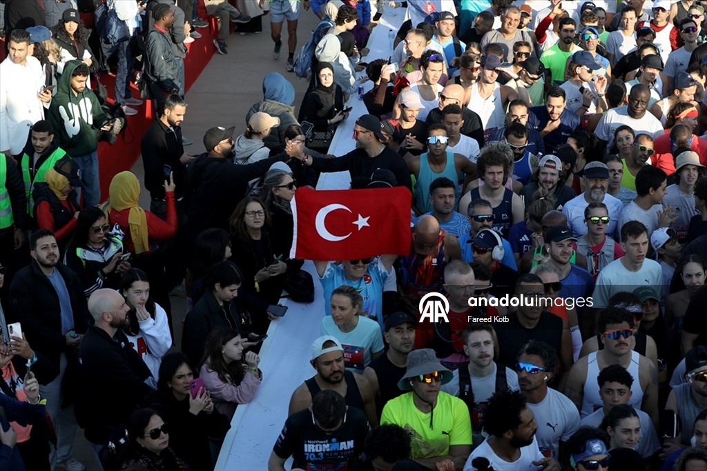 Mısır'da 'Piramitler Yarı Maratonu'