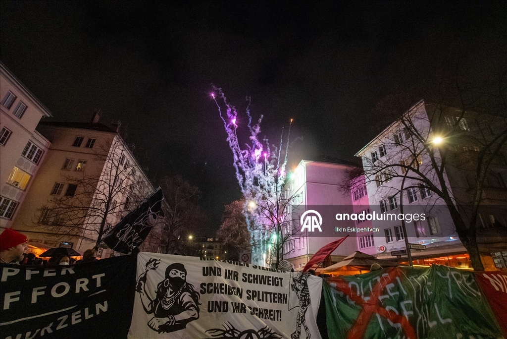 В Берлине прошла акция протеста против полиции