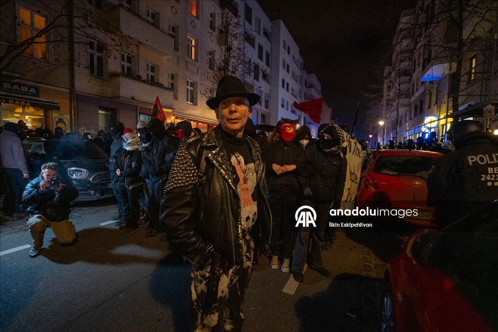 В Берлине прошла акция протеста против полиции