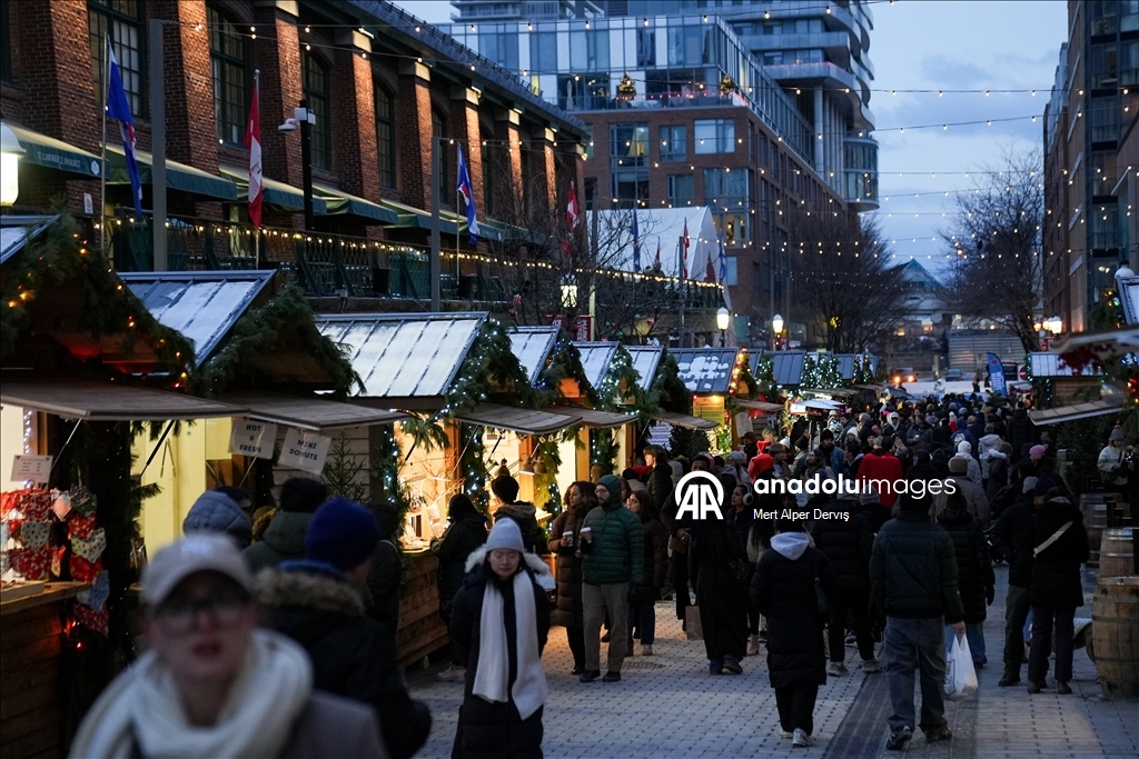 Рождественская ярмарка в Торонто